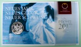 5 Euro �sterreich 2017 - Donauwalzer - im Blister - Bild vergr��ern 