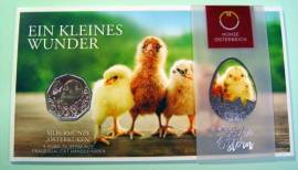 5 Euro �sterreich 2021 - Osterm�nze Osterk�ken- im Blister - Bild vergr��ern 