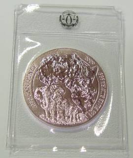 Ruanda 50 Franc Elefant 2009 BU 1 oz - Bild vergrern 