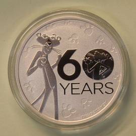 Tuvalu 1 Dollar 2024 - 60 Jahre Pink Panther - unc.  - Bild vergr��ern 