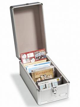 Leuchtturm M�nzkoffer CARGO MULTI silber 317821 - Bild vergr��ern 