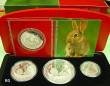 Australien Set (0,5, 1 und 2 $) - Jahr des Hasen - 2011 PP