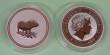 Australien 2 $ Jahr des Schweins / Pig 2007 (2 oz)
