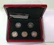 Offizielles Set 5 x 2 Euro Luxemburg 2022 - 2023 PP