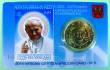 Vatikan 50 Cent 2014 - Coincard mit Briefmarke Papst Johannes Paul II No. 5 -