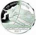 10 Euro FIS Alpinen Ski-WM Garmisch-Partenkirchen 2011 - J -  stgl.