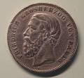 (Mi4a) 5 Mark Baden 1888 G (ohne Querstrich) knapp sehr schön