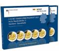 5 x 2 Euro Deutschland 2025 - Saarland / Saarschleife - A, D, F, G, J (PP)