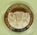 Somalia 200 Shillings Elefantenmotiv 2020 (2 oz)