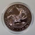 Somalia 100 Shillings Elefantenmotiv 2023 (1 oz)