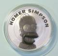 Tuvalu 1 $ 2022 Simpsons: Homer Simpson - unc. 