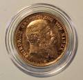 (Mi16) 10 Mark Baden 1904 G vz +