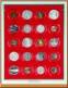 Lindner M�nzbox mit 20 runden F�chern (f�r Kapseln max. 40 mm innen)