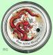 Australien 1 $ - Jahr des Drachen - 2012 (1 Unze) farbig BU