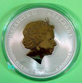 Australien 1 $ - Jahr der Ziege - 2015 (1 Unze) - Bild vergr��ern 