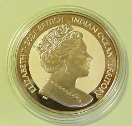 British Indian Ocean Territory 1 Royal Cutty Sark Segelschiff 2021 BU - Bild vergr��ern 