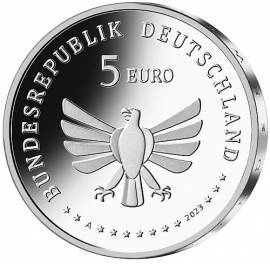 Deutschland 5 Euro Siebenpunkt Marienk�fer 2023 (2/9) bfr. - Bild vergr��ern 