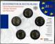 5 x 2 Euro Deutschland 2020 - Kniefall von Warschau- A, D, F, G, J (stgl.)
