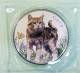 Fidji / Fiji 50 Cent 2022 Katzenserie: Hauskatze (1) farbig - 1 oz BU