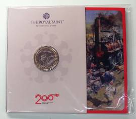 Großbritannien 2  2025 - 200 Years Modern Railway - (cu/ni BU)