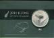 Neuseeland 1 Dollar Kiwi 2011 stgl. im Blister