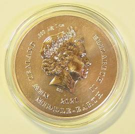 Neuseeland 2 Dollar 2021 - Herr der Ringe: Gandalf - 1 oz BU  - Bild vergr��ern 