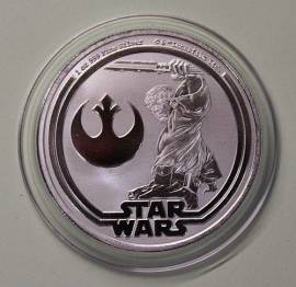 Niue Islands 2 Dollar Luke Skywalker Star Wars 2025 BU