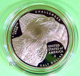 USA 1/2 $ 2008 - Wei�kopfadler (Bald Eagle) - proof - Bild vergr��ern 