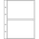 M�nzh�llen NUMIS 2C,  2 F�cher f�r Banknoten und Postkarten  10er Pck.