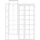 M�nzh�llen OPTIMA 27, f�r 35 M�nzen bis 27 mm �, glasklar