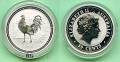 Australien 50 Cent Jahr des Hahns / Rooster 2005 (1/2 oz)