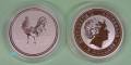 Australien 2 $ Jahr des Hahns / Rooster 2005 (2 oz)