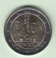 2 Euro Luxemburg 2018 175. Todestag von Großherzog Guillaume I. Münzzeichen Löwe bfr.
