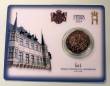 2 Euro Luxemburg 2024 175. Todestag Großherzog Guillaume II. Münzzeichen Merkurstab Coincard