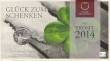 5 Euro Österreich 2014 - Glück zum Schenken - im Blister
