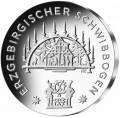 Deutschland 25 Euro Schwibbogen 2023 bfr. in Münzkapsel