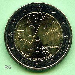 2 € Portugal 2012 - Kulturhauptstadt Guimaraes - bfr.
