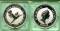 Australien 1 $ Kookaburra 1996 1 oz (Kapsel eckig)