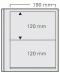 SAFE Einsteckblätter dual blanko Nr. 612 - 2 Taschen -