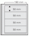 SAFE Einsteckblätter dual blanko Nr. 614 - 4 Taschen -