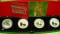 Australien Set (4x 1 $) - Jahr des Hasen - 2011
