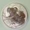 2 $ Australien 2018 Panda 2 oz. (Piedfort)