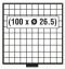Schublade Maxi für 100 Münzen à 26,5 mm