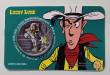 Belgien 5 Euro 2024 - Lucky Luke farbig coloriert - Coincard