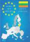 Litauen KMS 2015 - Erster Satz in Euro! - im Folder (bfr.-