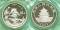 China 10 Yuan 1996 Panda, große Jahreszahl (Kapsel)