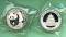 China 10 Yuan 2002 Panda (Originalfolie)
