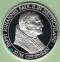 Gedenkmedaille Papst Johannes Paul II in Deutschland 1980 Silber PP