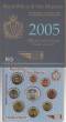 San Marino offizieller KMS 2005 stgl. - inkl. 5 € Antonio Onofri -
