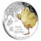 Tuvalu 50 Cents 2017 - Baby Hahn Rooster - Proof
